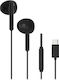 Stereo Безжични Стерео с жак USB-C Черен