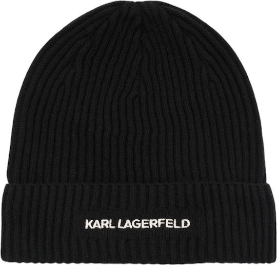 Beanie Masculin Căciulă Tricotat în culoarea Negru