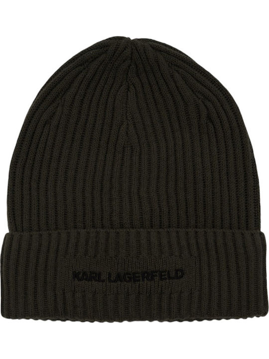 Beanie Ανδρικός Σκούφος Πλεκτός σε Πράσινο χρώμα