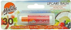 Malibu Lippenpflege Erdbeergeschmack Lippenbalsam LSF30 Malibu Lippenpflege Erdbeergeschmack Lippenbalsam LSF30