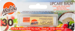 Malibu Lippenpflege Vanillegeschmack Lippenbalsam LSF30 Malibu Lippenpflege Vanillegeschmack Lippenbalsam LSF30