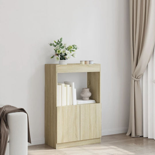 Ντουλάπι Σαλονιού από Μοριοσανίδα Sonoma Δρυς 63x33x100cm
