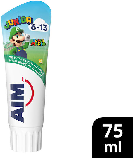 AIM Children's Toothpaste for 6+ Years with Mint Flavor 75ml