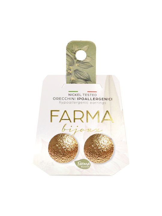 Farma Bijoux Earrings Gold Plated with Stones