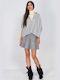 Women's Cardigan with Buttons Gray