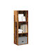 Bookcase Coffee 40x30x114cm