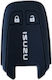 Car Key Cover Case made of with 2 Buttons for Isuzu