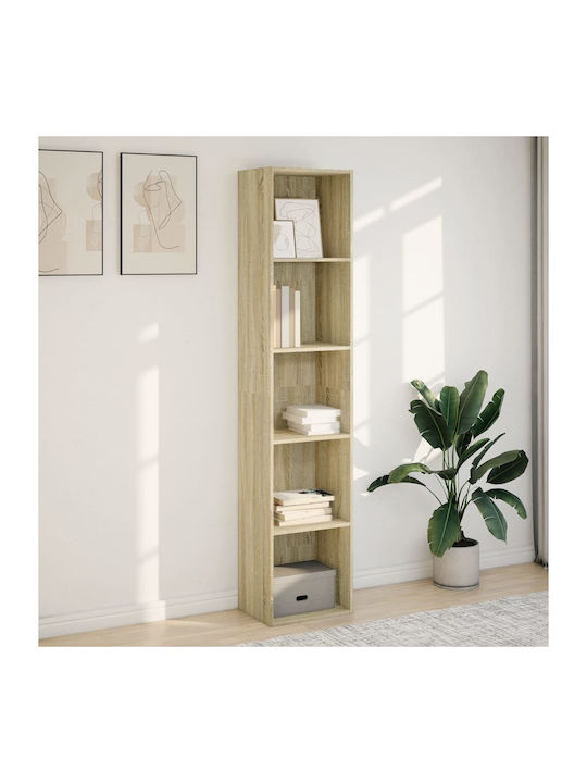 Bibliotecă Sonoma Stejar 40x30x189 cm