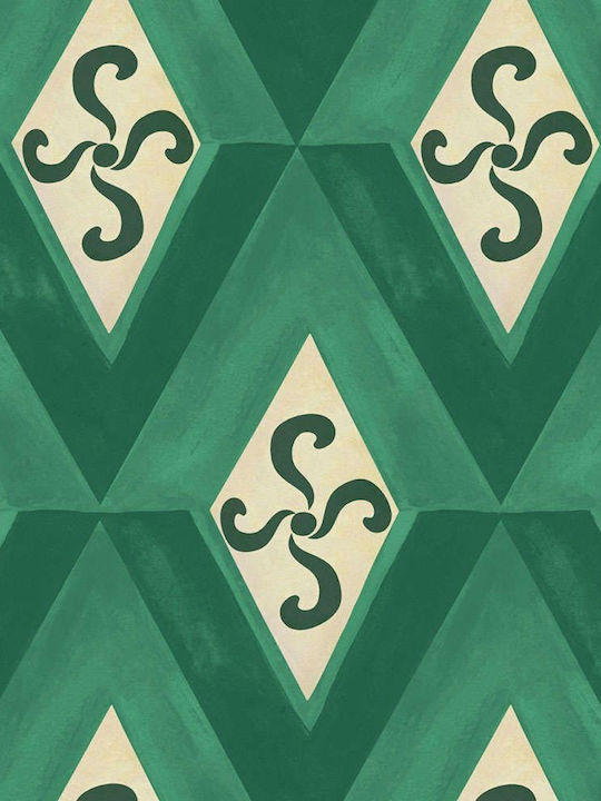 Wallpaper Girandola Wp30195 Multi-green Mindthegap