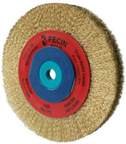 Fecin 151208CGME Wire Brush for Twin Wheel 125mm