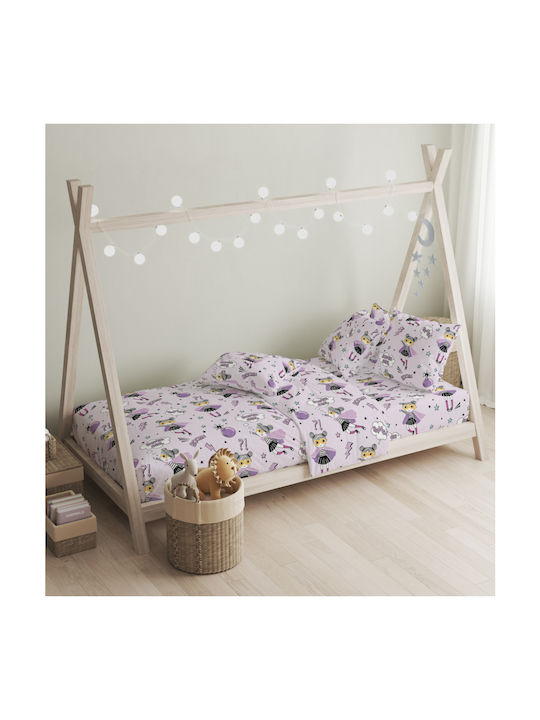 Cokitex Σετ Μονά Purple 165x270cm Cokitex Σετ Μονά Purple 165x270cm
