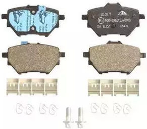 Brake Pads Peugeot 308 Sw Ii Ate 13047038712