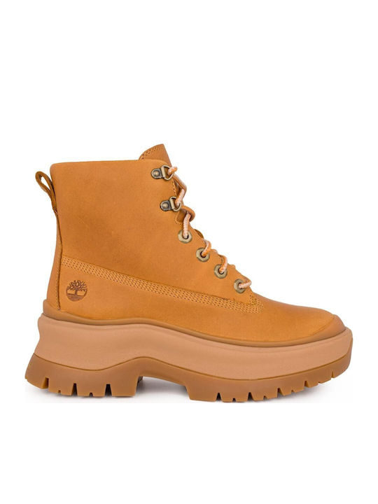 Timberland Roxie Lane Δερμάτινα Γυναικεία Μποτά...