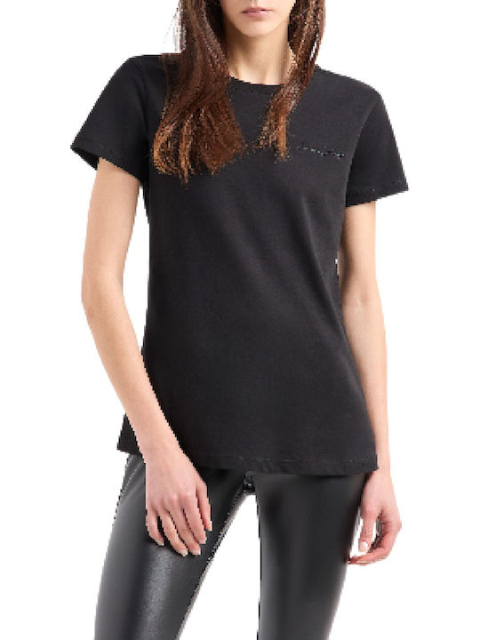 Armani Exchange Damen T-Shirt Schwarz