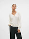 Vero Moda Damen Pullover White