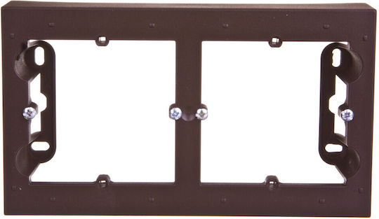 Kontakt-simon Surface-mounted Box Double Plate Braz Matte Dpn2/46
