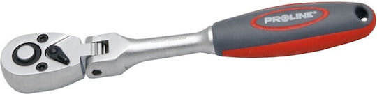 Про-лайн Тресчотка 1/4" 164мм Съчленение Zr18180