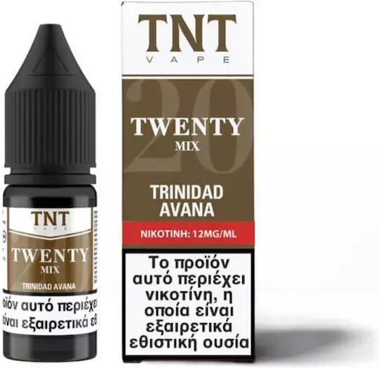 TNT Vape Lichid de Reumplere Gata cu Aromă de Fumat 12mg 10ml