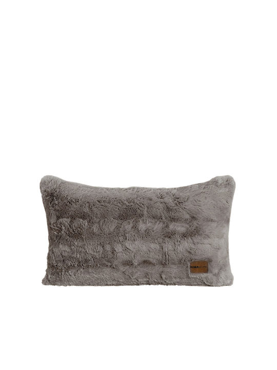 Nima Sofa Cushion from Fur Cigar Beige 30x50cm.