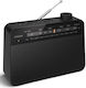 Philips Tragbares Radio-CD-Spieler mit Schwarz
