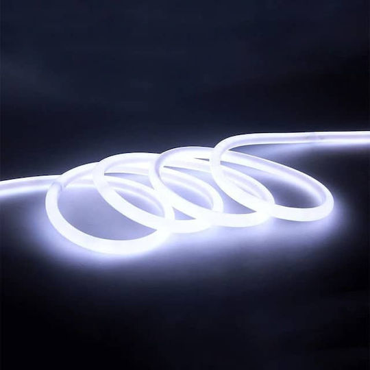 ForHome Ταινία LED 220V Ψυχρό Λευκό Φως 1m Neon Flex