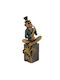 Decorative Polyresin Monkey Playing Saxophone 12x11x28cm 88322 Iliadis
