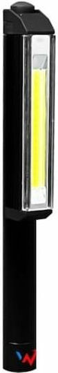 Wonder Rechargeable Flashlight LED IP44 with Maximum Brightness 200lm Black