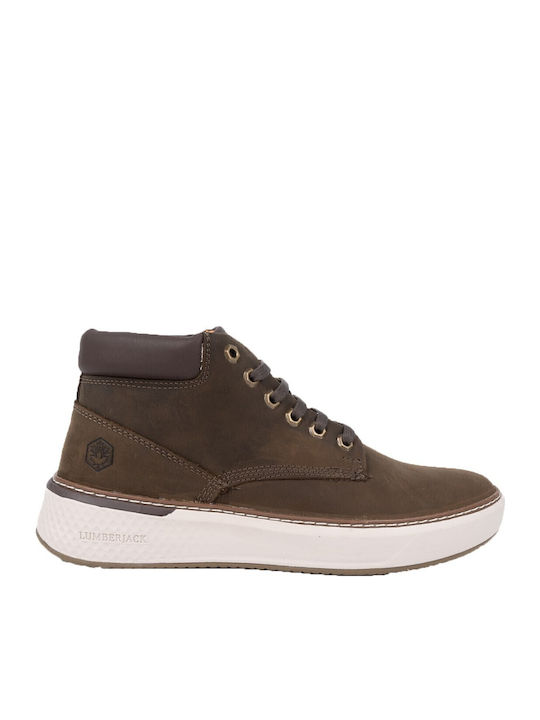 Lumberjack Scott Μποτάκια Casual Πράσινα SMF3201-005H01CE035