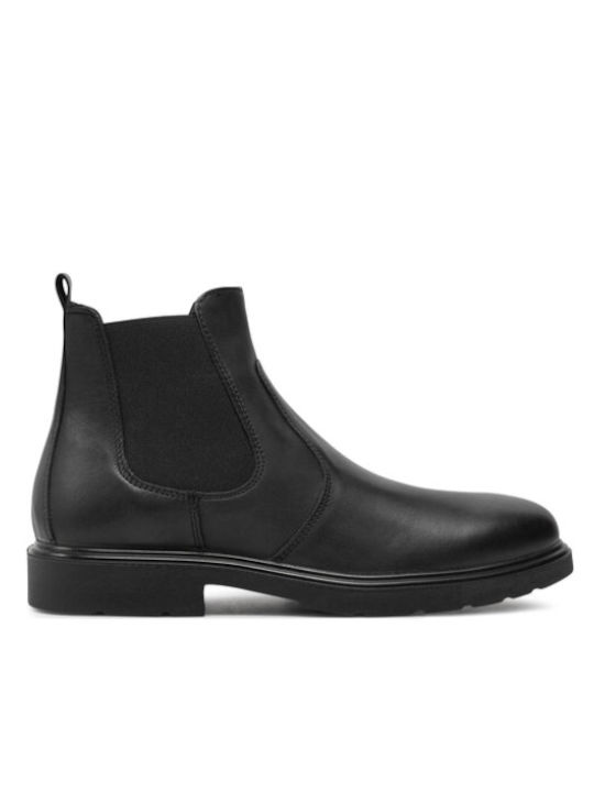 Imac Leather Black Men's Boots