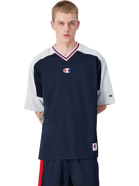 Champion Crewneck T-shirt Navy
