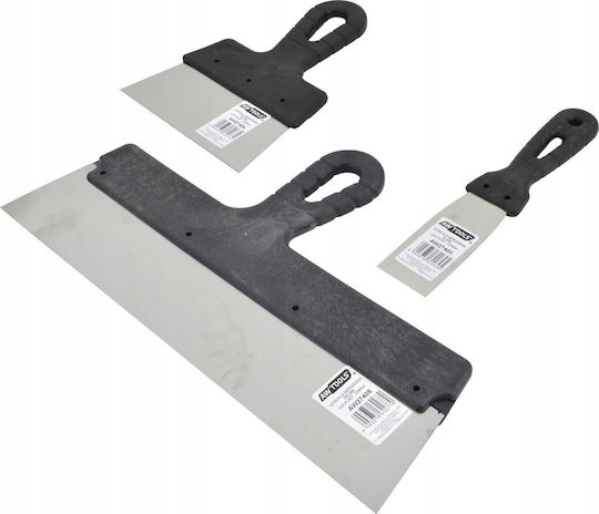 Awtools Stainless Steel Putty 600mm Plastic Handle