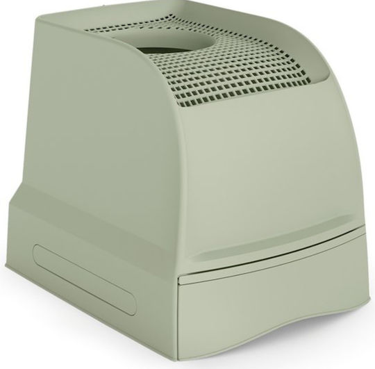 Imac Frida Cat Toilet Closed Green L40 x W56 x H43.5cm