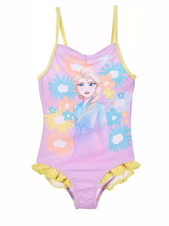 Frozen District Kids Swimwear One-Piece Purple