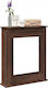 vidaXL Wooden Fireplace Mantel 75x87.5cm