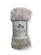 TnS Super Soft Κουβέρτα Fleece Μονή 150x220εκ. Grey
