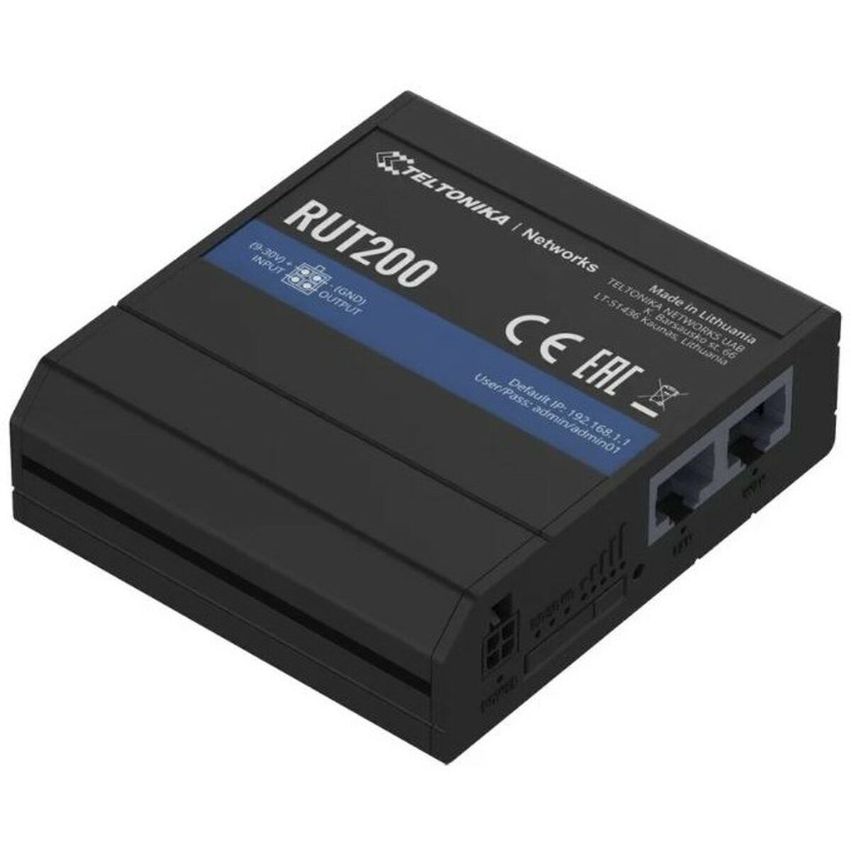 Teltonika RUT200 v2 Ασύρματο 4G Router με 2 Θύρες