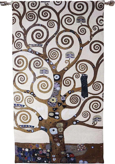 Signare Ταπισερί Τοίχου 79x139cm – Gustav Klimt Tree Life