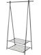 Songmics Kleiderständer Schwarz 88x41x155cm