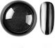 Vicky Nail Pigment Black Powder Διακοσμητική Σκόνη Νυχιών Mirror Effect Μαύρη 8gr