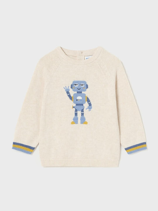 Kids' Sweater Long Sleeve dark cream