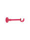 Zogometal 4009 Curtain rail base Wall Red 1pcs