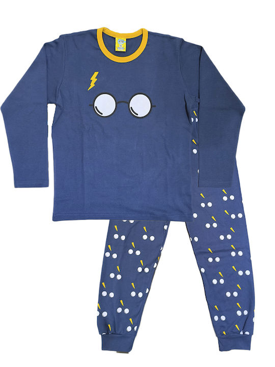 Like Pijama pentru copii De iarnă Blue