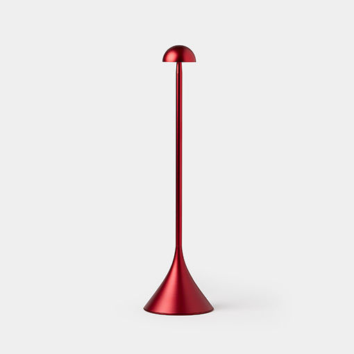 Lexon Design Steli Dome Table Lamp Dark Red