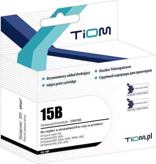 Tiom Ink Cartridge Tiom Hp 15 310 3810 810 845 920