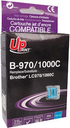 Съвместима мастилена касета Uprint LC-1000C Cyan 10ml B-970C за Brother DCP-330C 540CN 130C MFC-240C 440CN