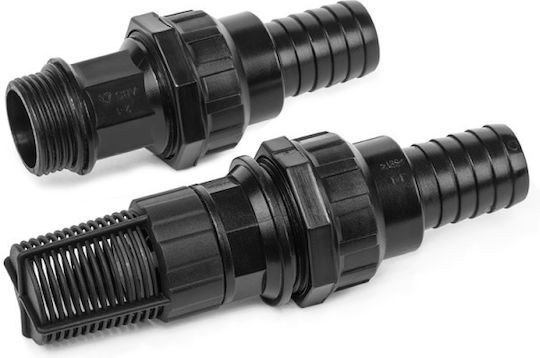 1" Suction Hose Connection Kit Suction Basket + Pump Connection