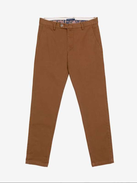 Gianni Lupo Trousers Tabac Brown