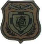 Police Shoulder Badge Olive