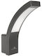 Maclean Energy Wall-Mounted Outdoor Light LED IP54 10W with Natural White Light