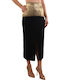 Midi Skirt Gold/Black